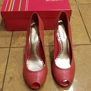 BCBGirls Shoes - Hot pink wedges BCBGirls Shoes - Hot pink wedges